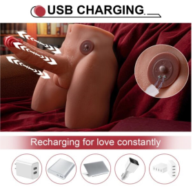 Realističan muški torzo sa vibracijom Jason half body  SQ MAR30027-11